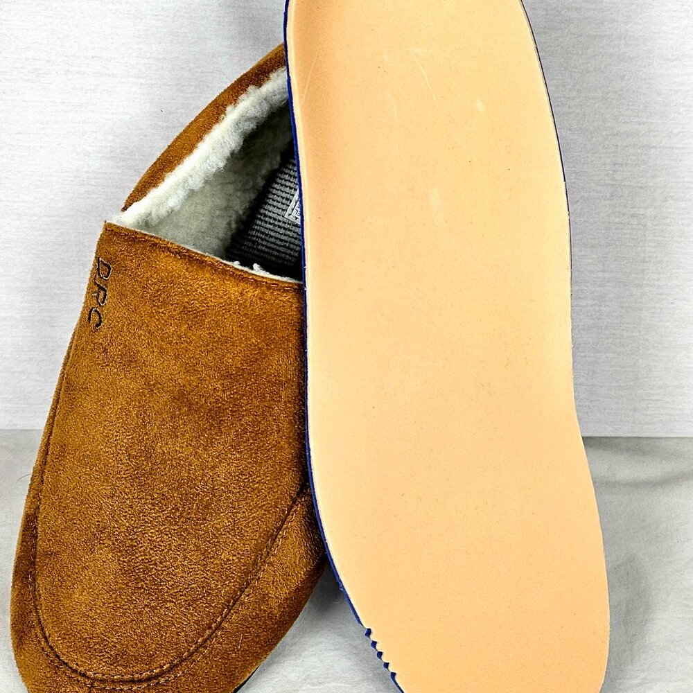 Dr Comfort Womens Slippers 11W Fleece Lined Nubuck Cozy House Shoes Gel Insert S - Picture 7 of 10